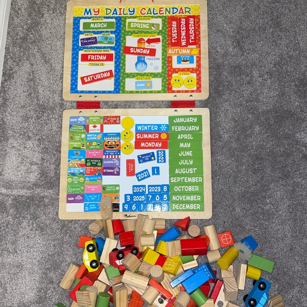 Melissa and Doug toys